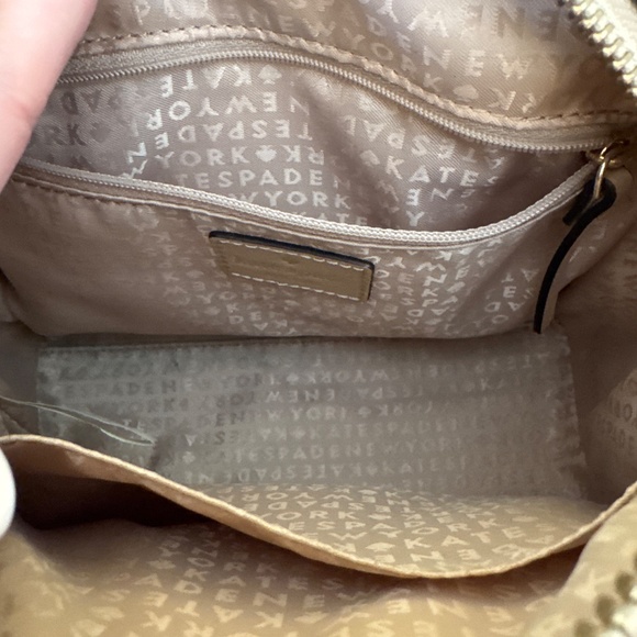 Kate Spade small tan and serpentine print bag - Picture 7 of 9